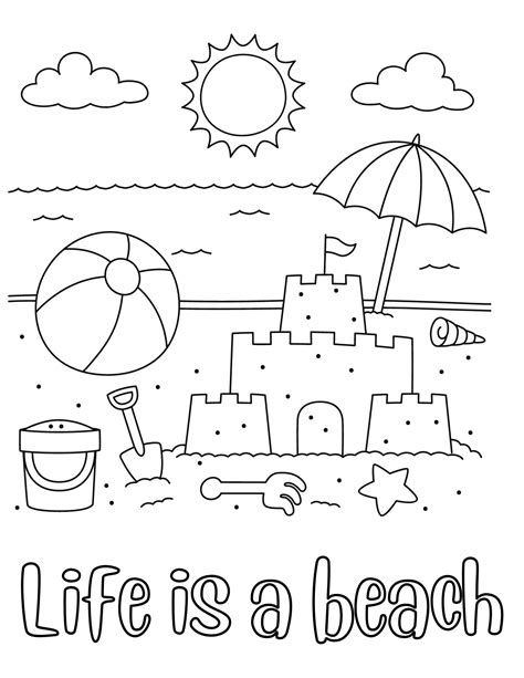 free beach pictures to print|free printable beach coloring pages.